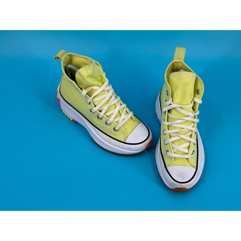 Converse Run Star Hike High Light Zitron Women 6.5 Platform 571112C